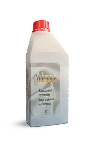 Shampoo concentrate for ultrasonic bath